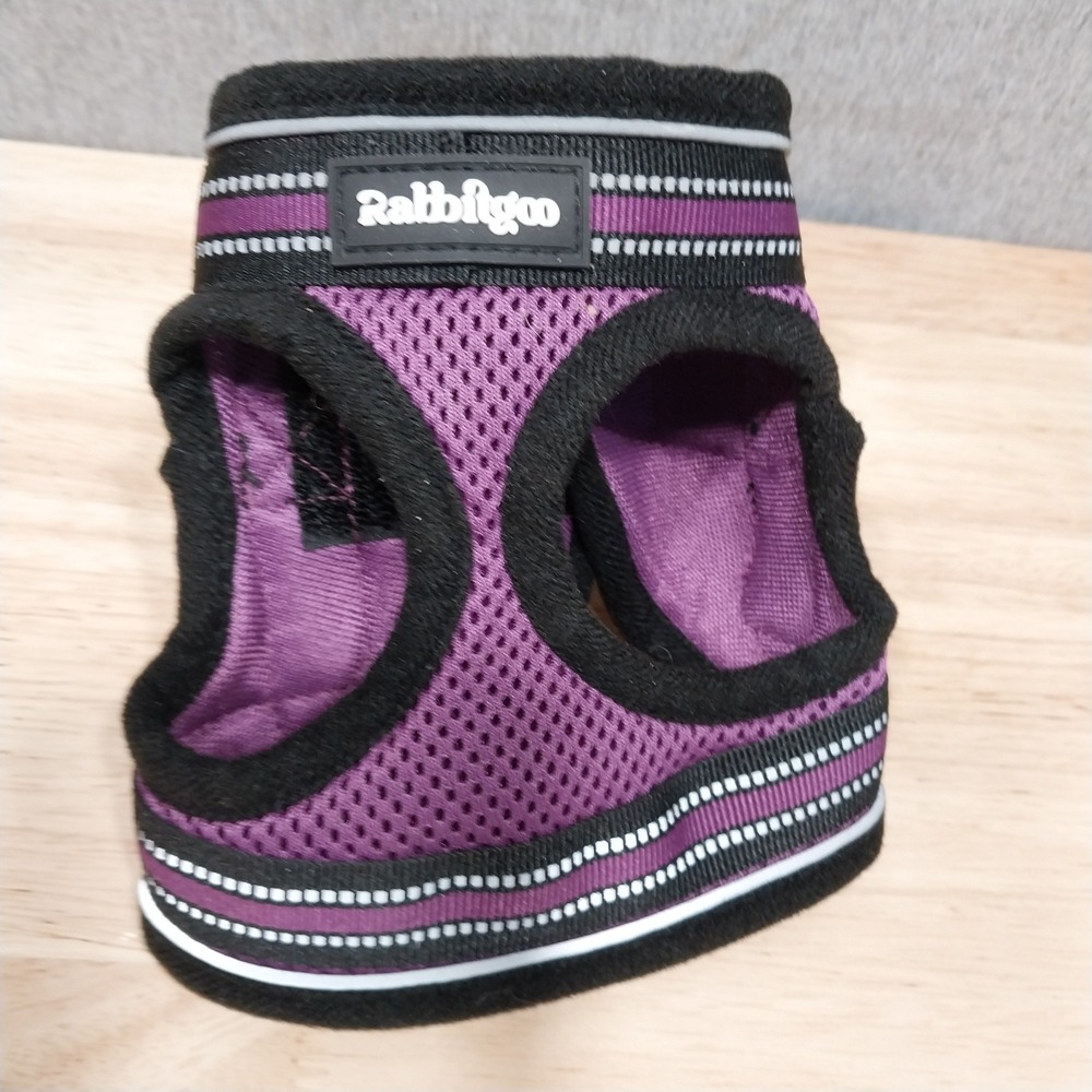 Harness Small Pet Reflective Mesh Step-In Vest Size Small Purple Cat Dog